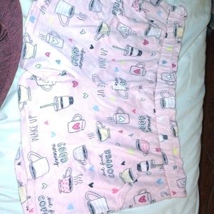 Coffee pajama shorts